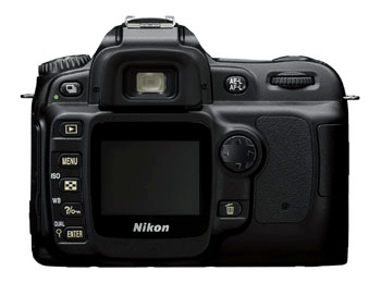Nikon D 50 R�ckansicht